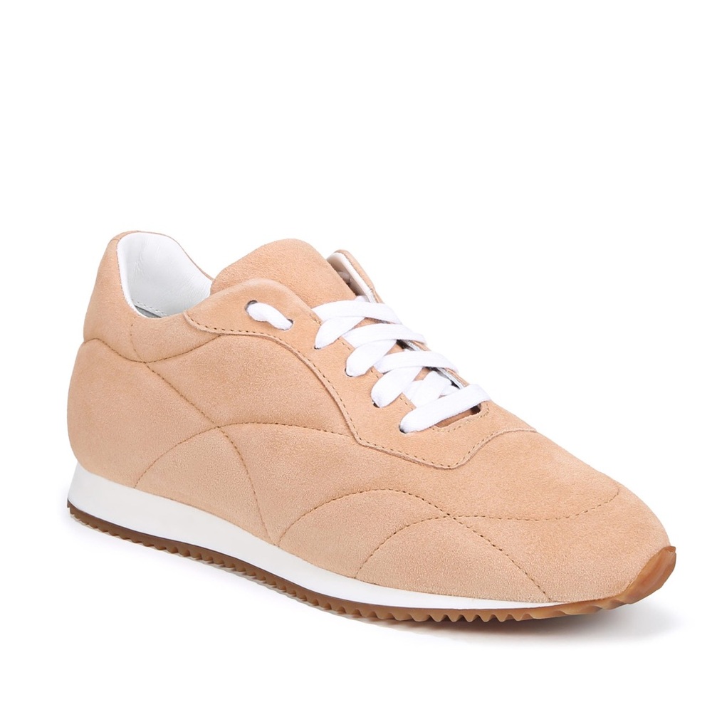 NWOT Sam Edelman Trace Sneaker in Tan Size 9 Leather
